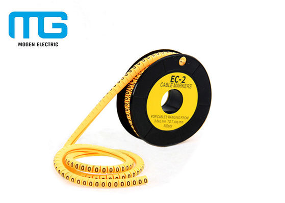 China Telegrafíe el tubo del marcador del cable de los accesorios/PVC del cable de la manga de la identificación proveedor