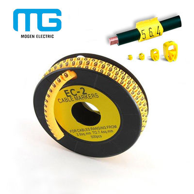 China Mangas del marcador del cable EC-1/accesorios del cable del marcador del cable del marcador/PVC del cable del clip proveedor