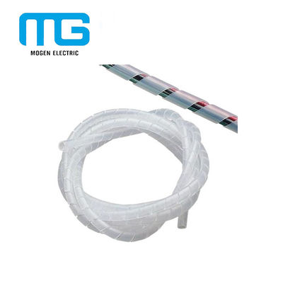 China El abrigo espiral de nylon flexible del alambre del rollo congriega alto voltaje los accesorios del cable de 10 metros proveedor