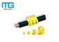 Tubo del marcador del cable del Pvc EC-1/tipo plástico accesorios de las etiquetas/EC del cable del cable del marcador del cable proveedor