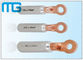 Despegue - 70 tipo estirones terminales de conexión de cobre del cable de cobre del anillo con el cuerpo de cobre, aprobación del CE proveedor